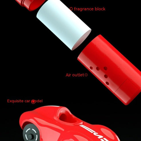 Automobile Aromatherapy Car Light Sense Model Decoration Solar Perfume Creative Personality Fragrance