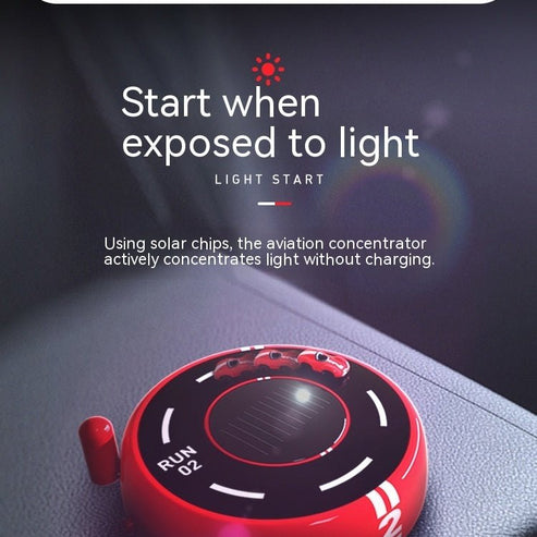 Automobile Aromatherapy Car Light Sense Model Decoration Solar Perfume Creative Personality Fragrance