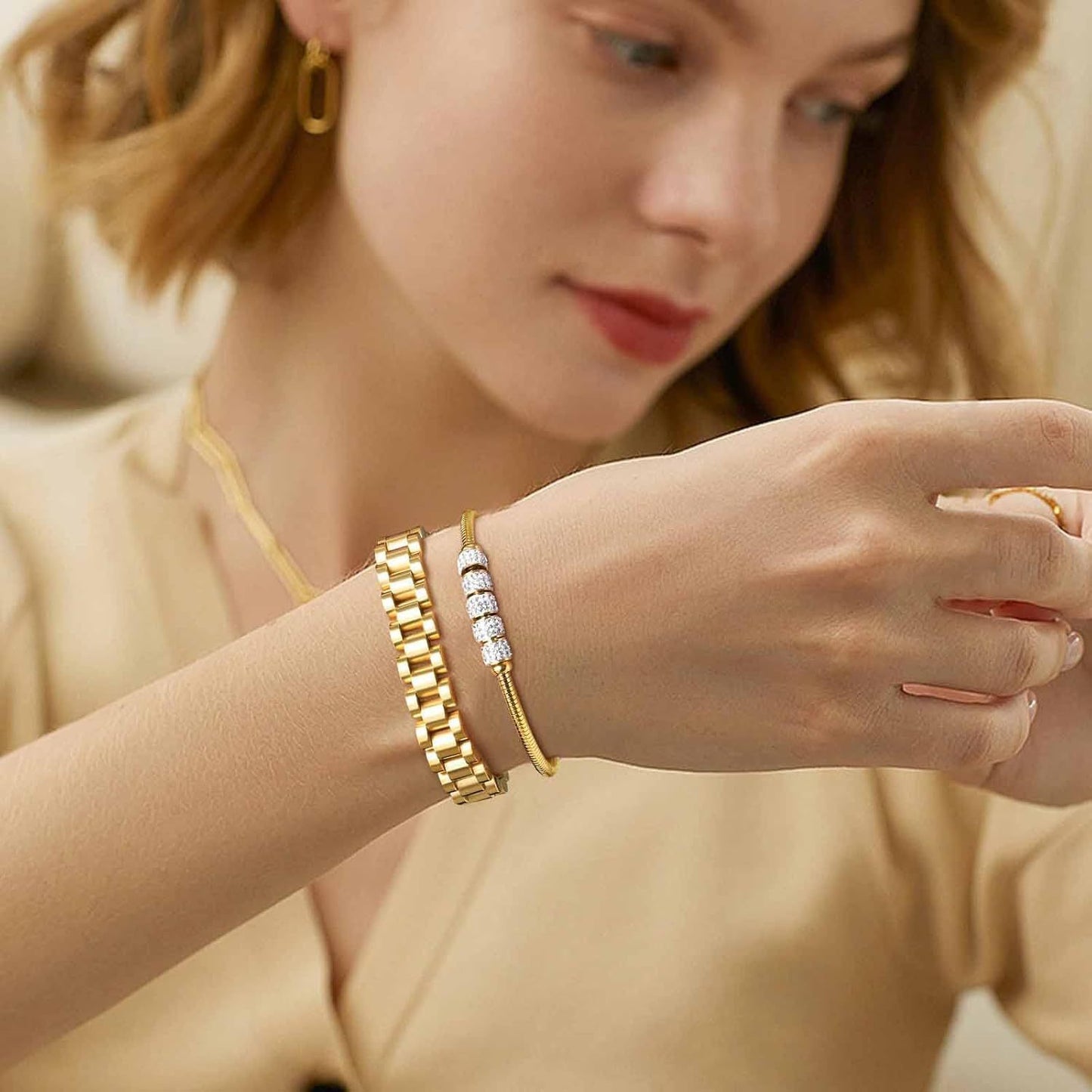 Adjustable Personalized Women's Bracelet