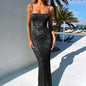 Sexy See-through Silk Slim Fit Dress