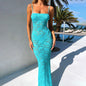 Sexy See-through Silk Slim Fit Dress