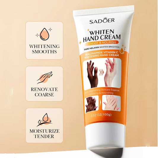Sadoer Niacinamide Vitamin C  Whitening  Face Hand Cream 100G